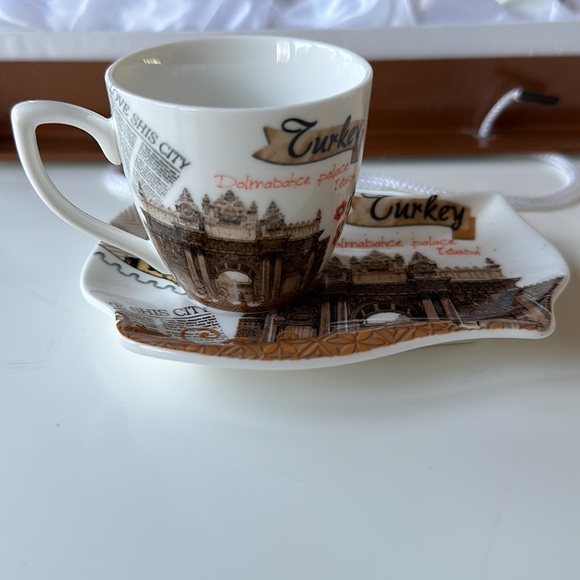 Turkish coffee cups set of 6 - Picture 6 of 12
